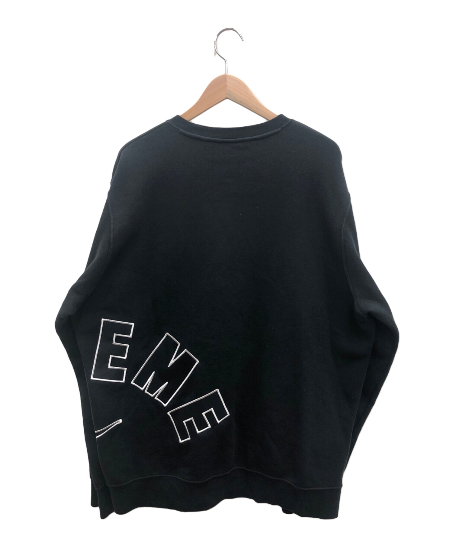 Nike SUPREME トレーナー Lサイズ ブラック