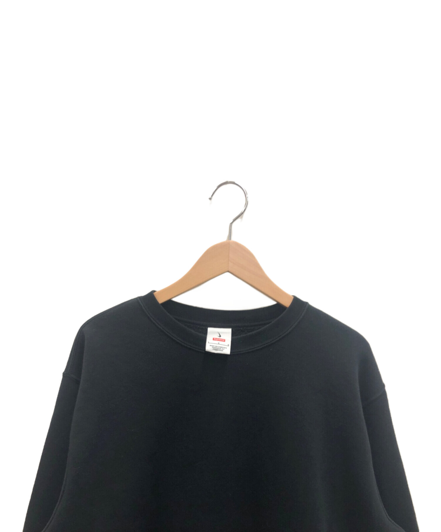 Nike SUPREME トレーナー Lサイズ ブラック