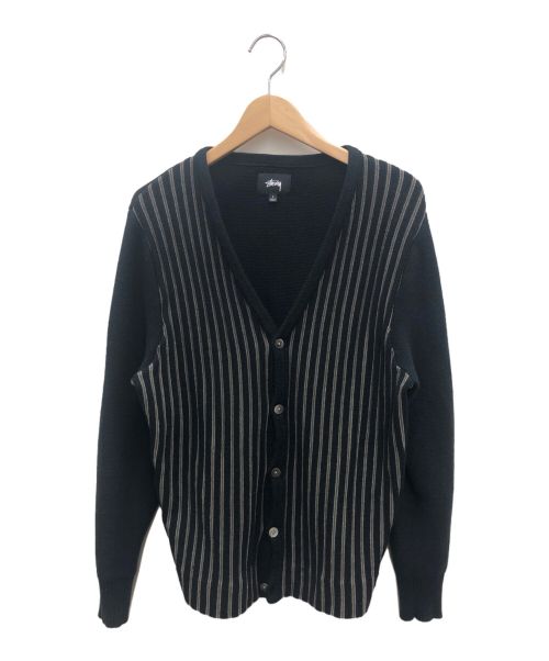 中古・古着通販】stussy (ステューシー) カーディガン ブラック サイズ