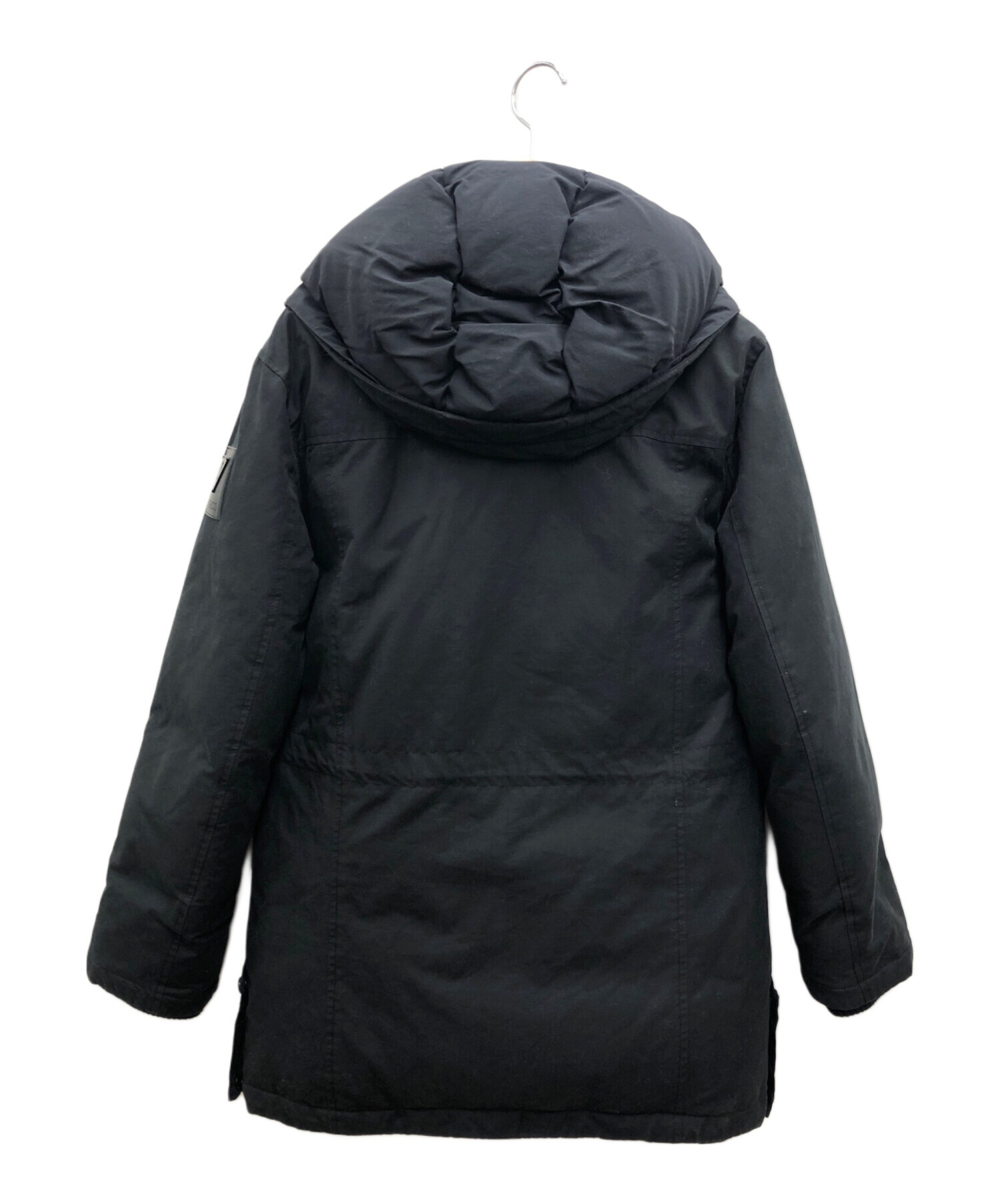 中古・古着通販】GUESS (ゲス) ダウンジャケット ブラック サイズ:M