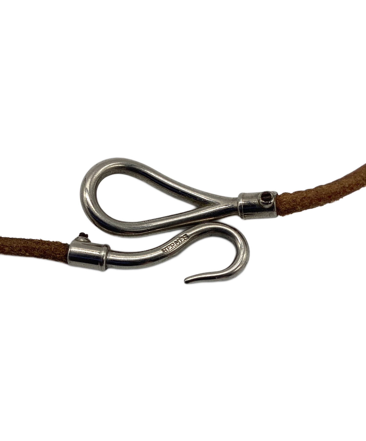 エルメス　バングル　ブラウン 中古・古着通販】HERMES (エルメス) バングル ブラウン｜ブランド