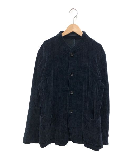 J5055 美品 アルマーニコレツィオーニ 2WAYデザインソリッドスーツ 52 アルマーニ コレツィオーニ スーツ セットアップ ストライプ 50R グレー