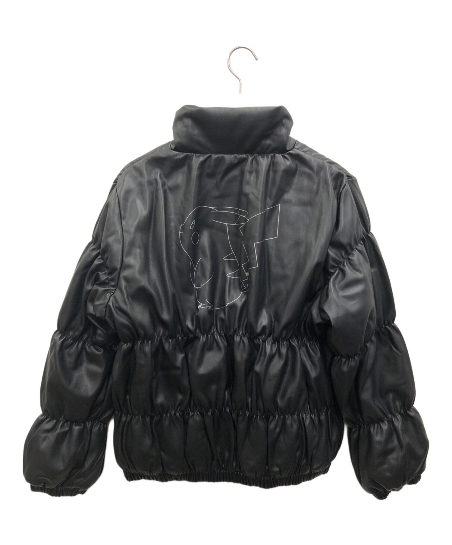 中古・古着通販】JEANASIS (ジーナシス) フェイクレザー中綿ジャケット