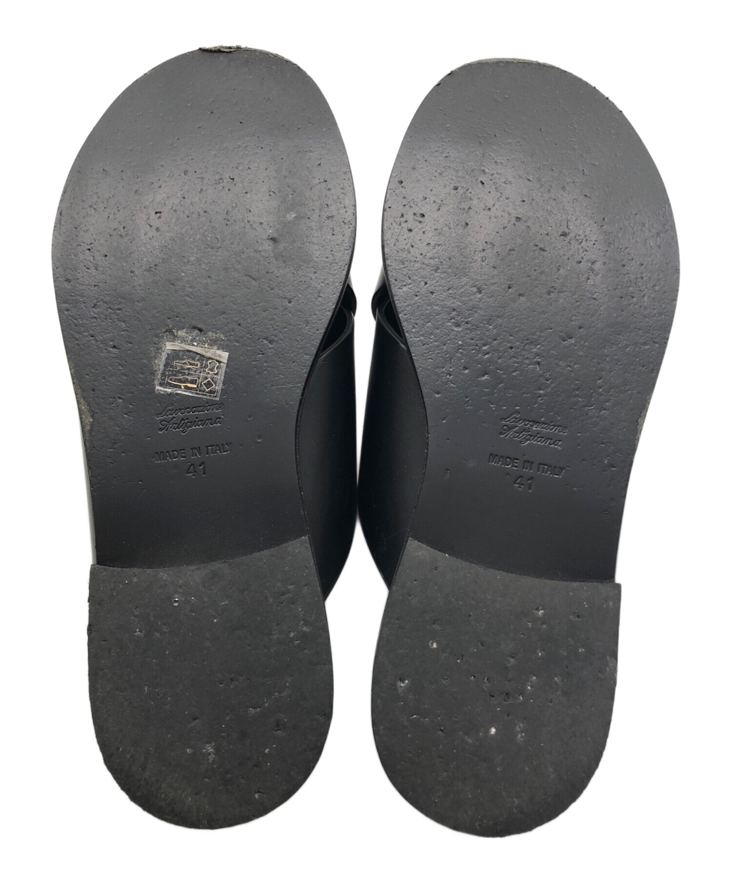 中古・古着通販】L/UCCA (ルッカ) サンダル ブラック サイズ:41