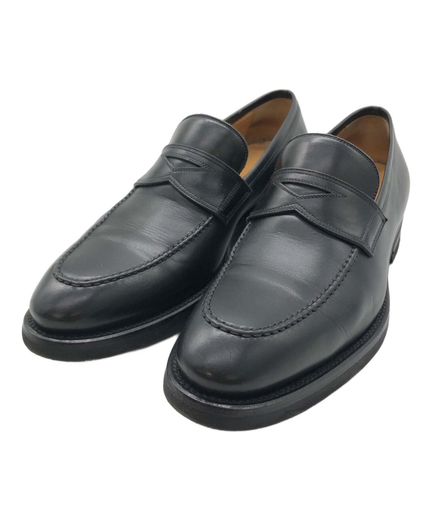 中古・古着通販】MAGNANNI (マグナーニ) コインローファー ブラック 