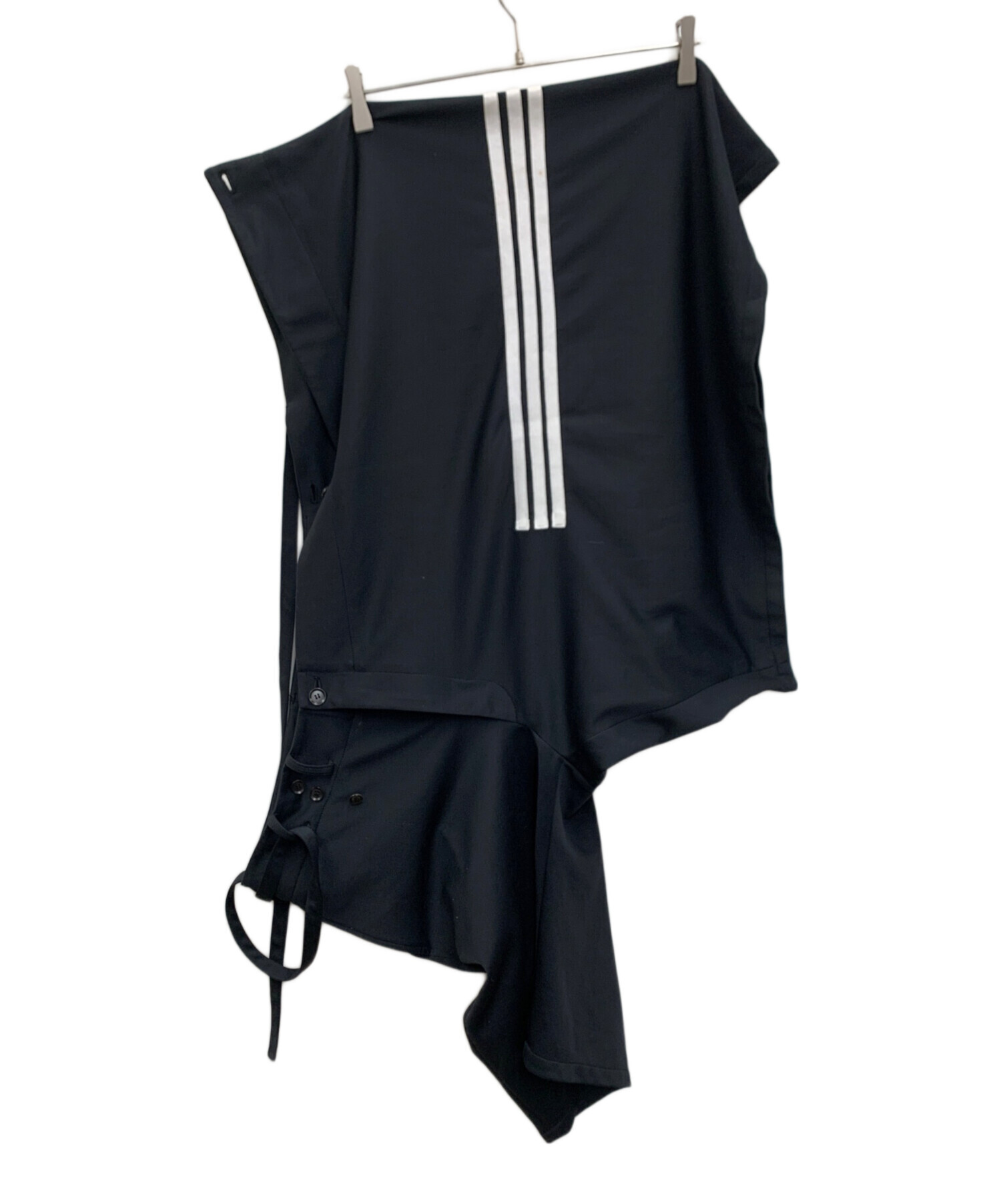 中古・古着通販】Y-3 (ワイスリー) 変形ショートパンツ ブラック 