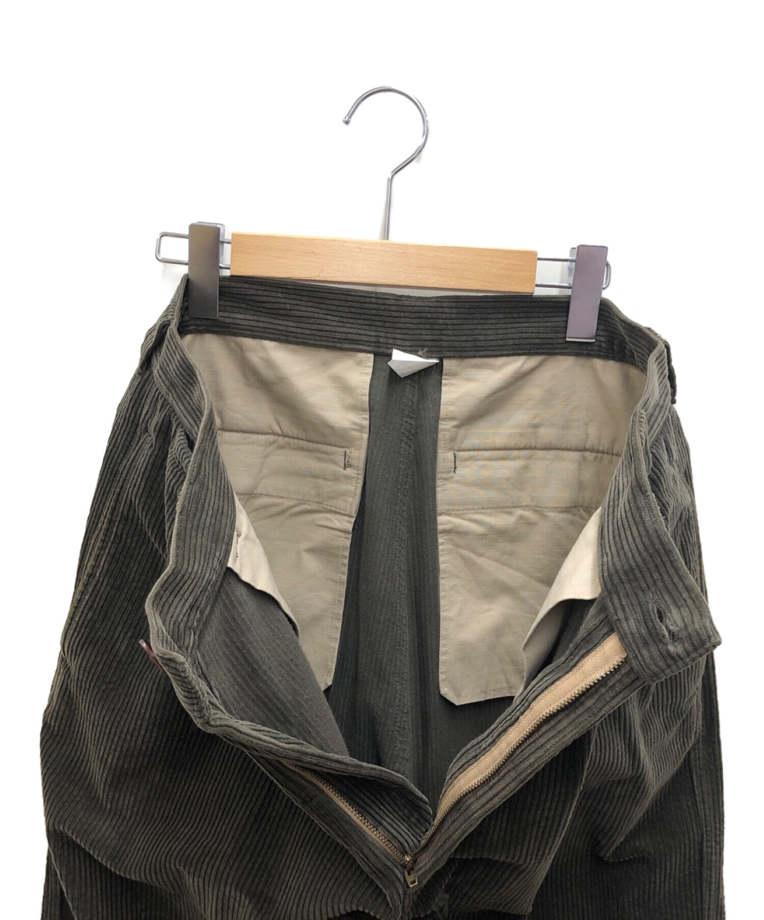 中古・古着通販】NOROLL (ノーロール) コーデュロイパンツ カーキ