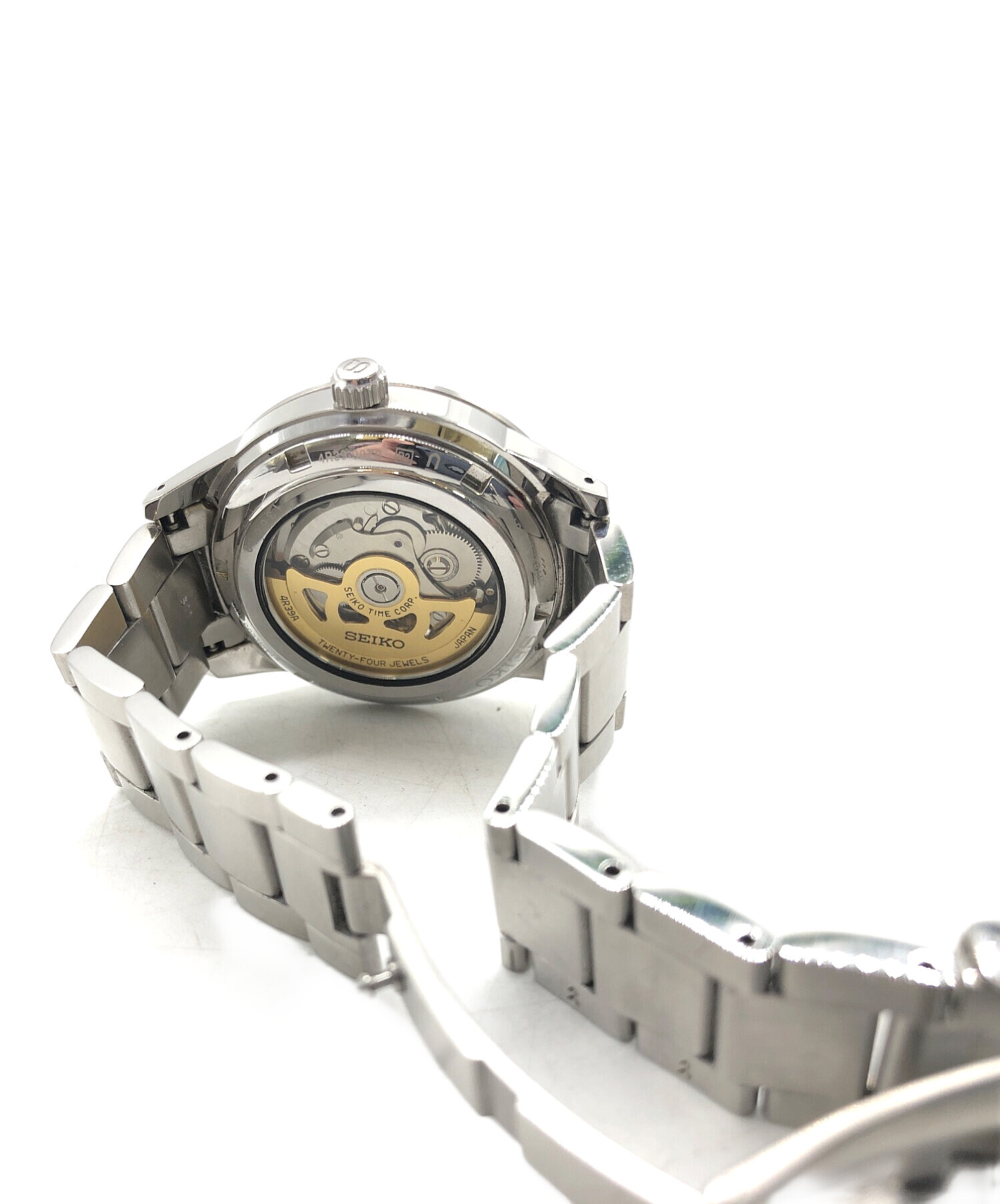 中古・古着通販】SEIKO (セイコー) 腕時計 ブラック｜ブランド・古着 