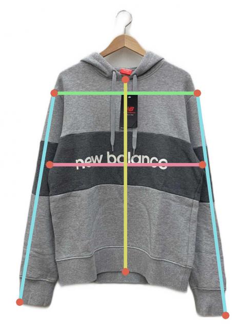 中古・古着通販】NEW BALANCE (ニューバランス) パーカー グレー
