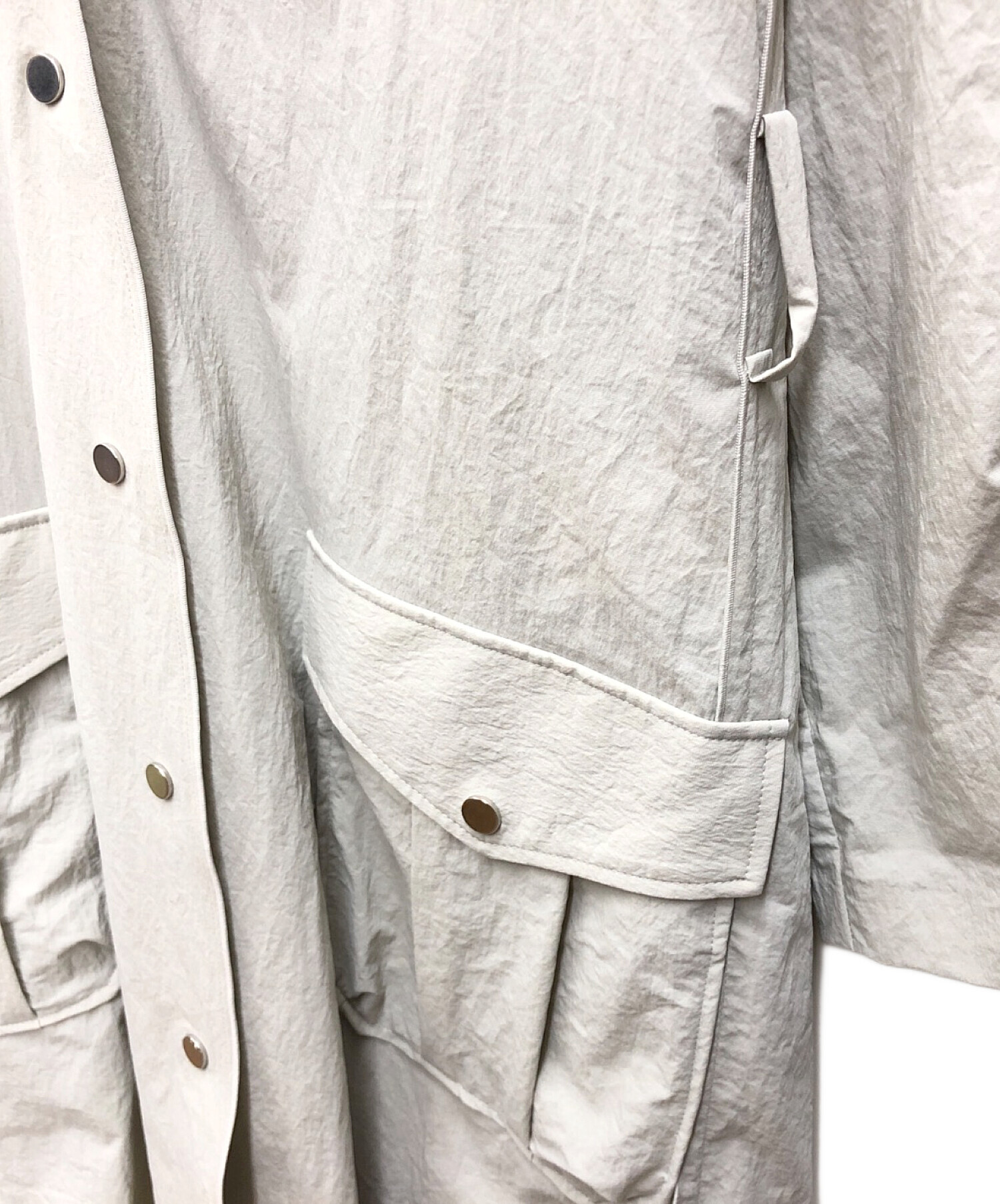 中古・古着通販】LANVIN en Bleu (ランバンオンブルー) ナイロンコート