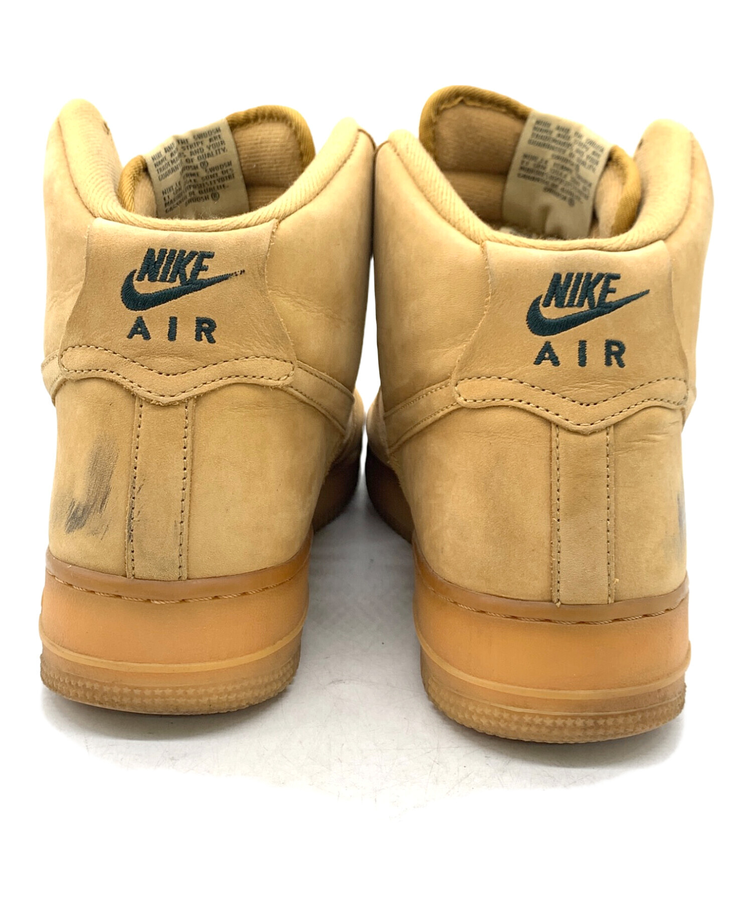 中古・古着通販】NIKE (ナイキ) ハイカットスニーカー ベージュ サイズ 