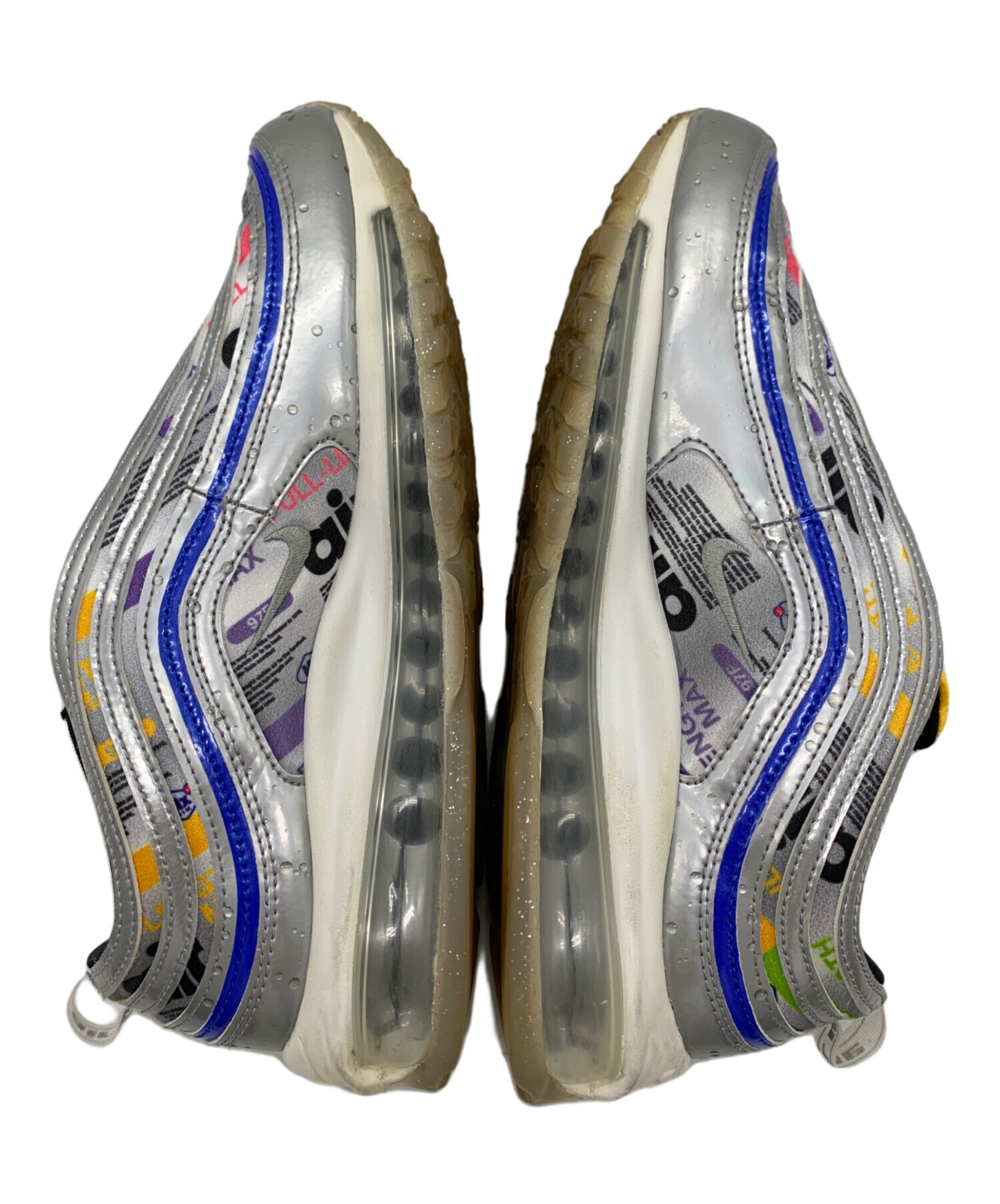 中古・古着通販】NIKE (ナイキ) AIR MAX 97 SE シルバー サイズ:26