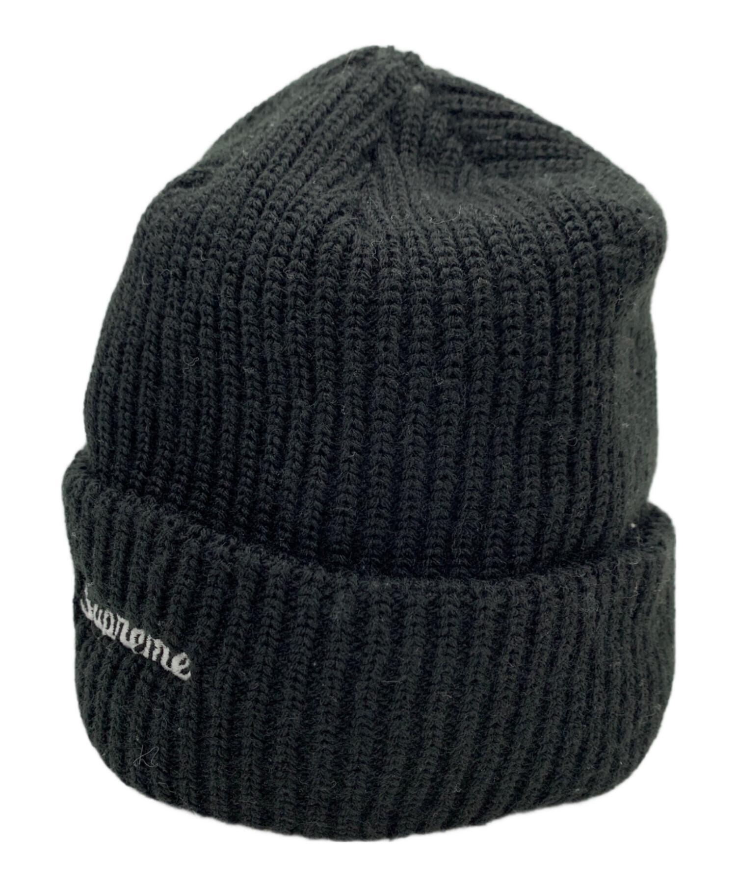 中古・古着通販】SUPREME (シュプリーム) ニット帽 ブラック｜ブランド