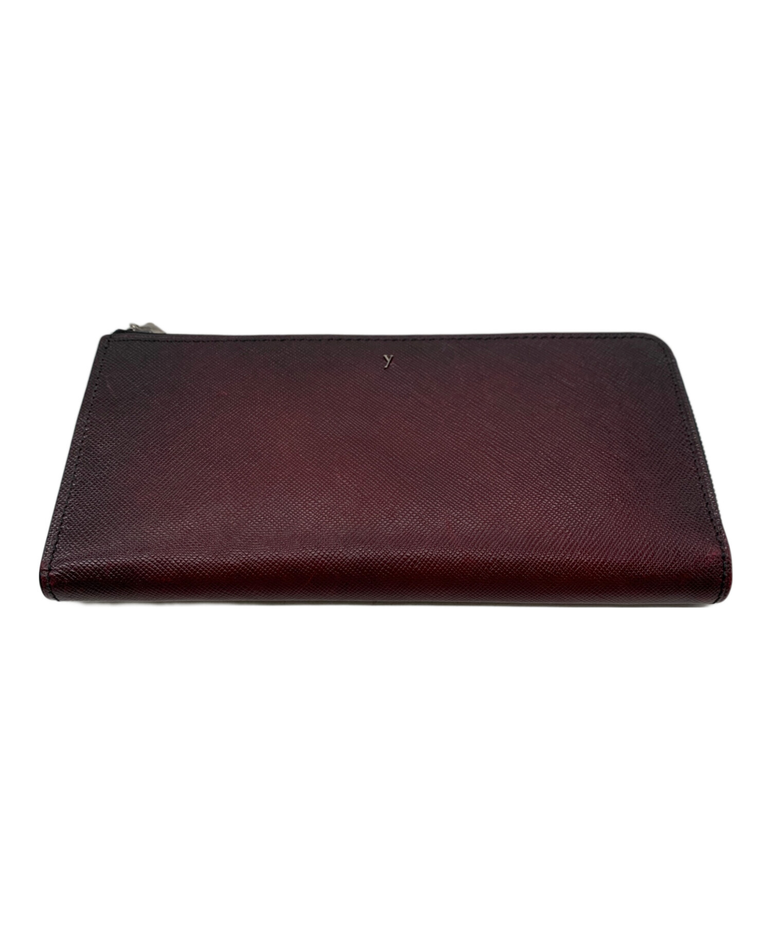 中古・古着通販】yuhaku (ユハク) 長財布 レッド×ブラック｜ブランド