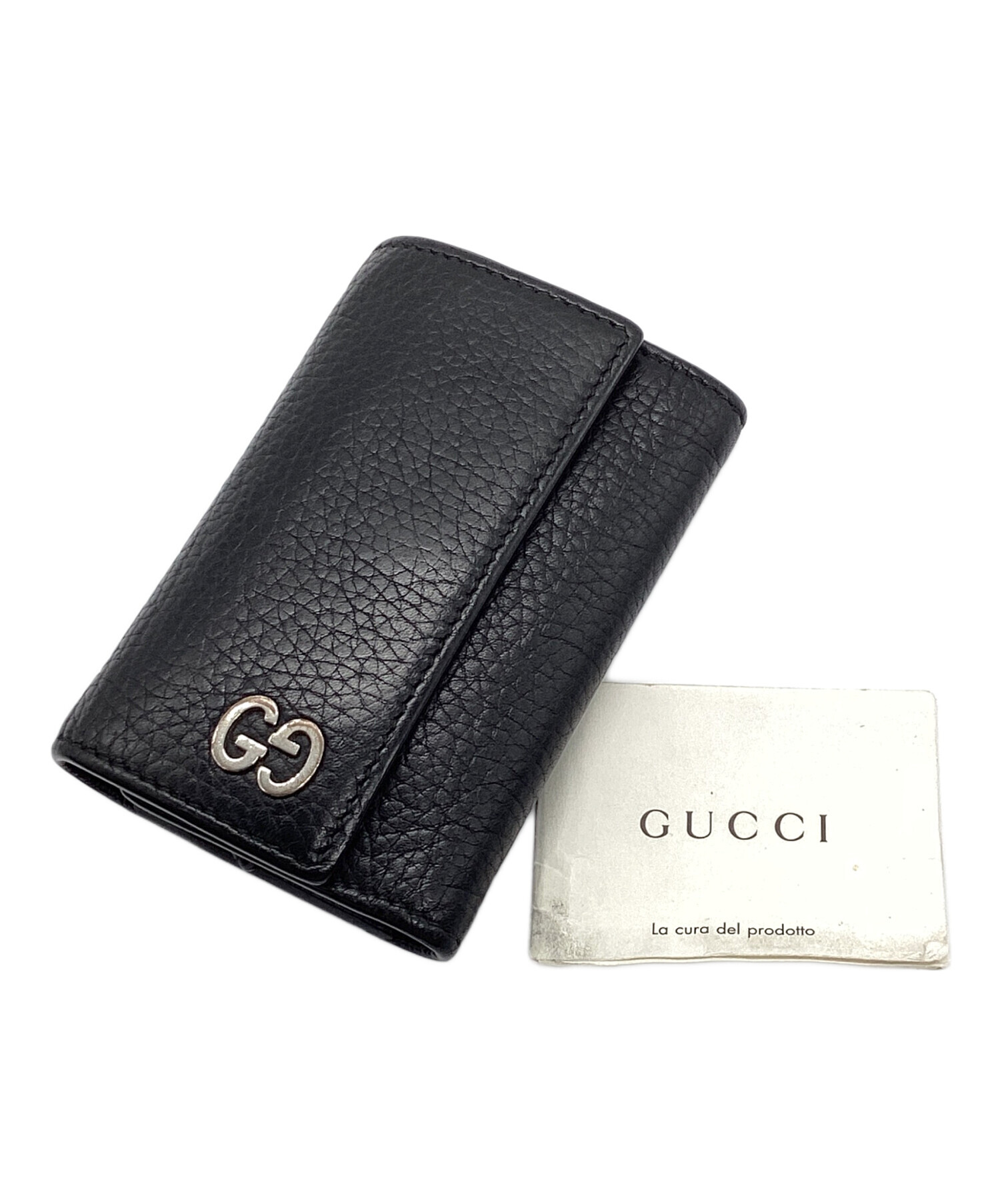 中古・古着通販】GUCCI (グッチ) GUCCI キーケース ブラック｜ブランド