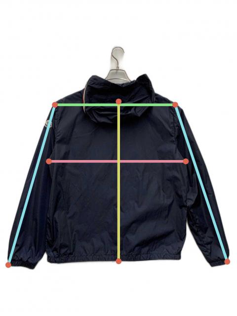 MONCLER☆OCRE ネイビー ナイロンジャケット 中古・古着通販】MONCLER (モンクレール) ナイロンジャケット/OCRE