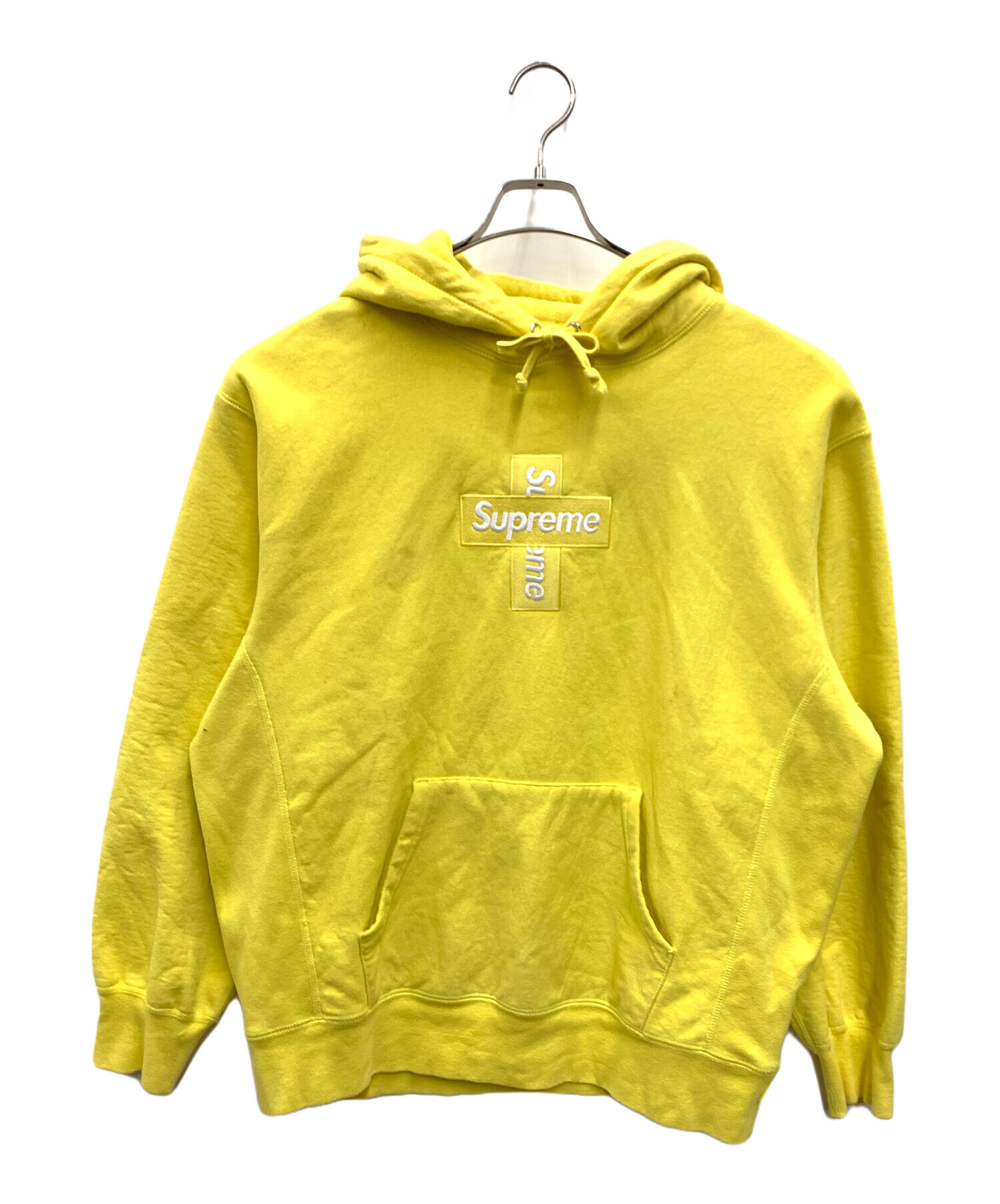 中古・古着通販】Supreme (シュプリーム) パーカー イエロー サイズ:L