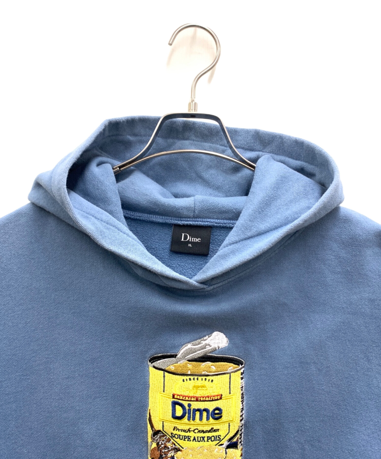 中古・古着通販】Dime (ダイム) プルオーバーパーカー ブルー サイズ 