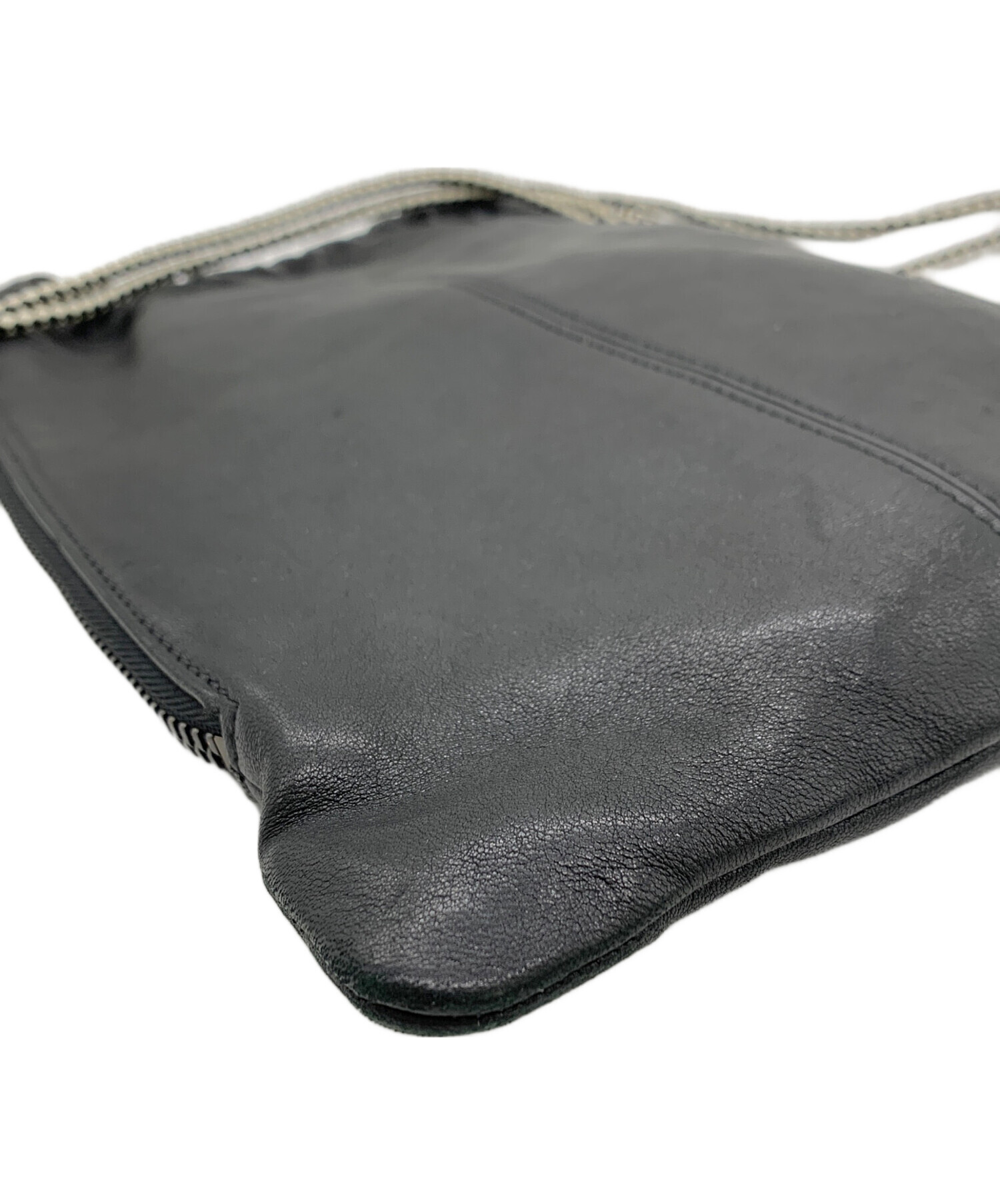 中古・古着通販】JIMMY CHOO (ジミーチュウ) 巾着ショルダーバッグ 