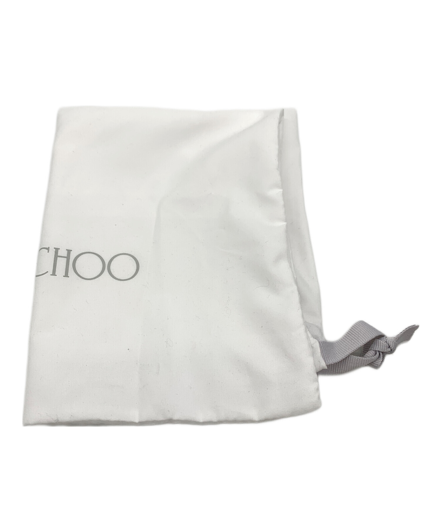 中古・古着通販】JIMMY CHOO (ジミーチュウ) 巾着ショルダーバッグ 