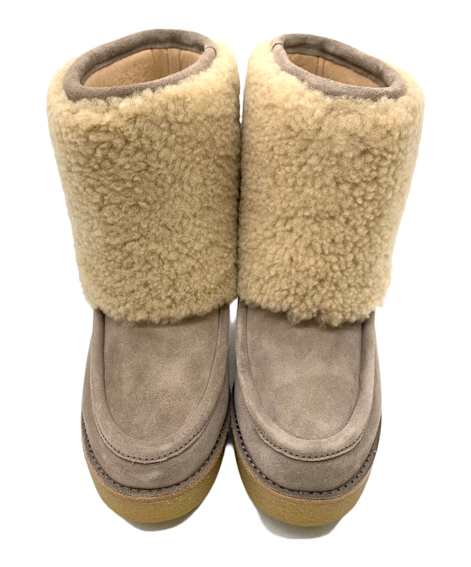 中古・古着通販】UGG (アグ) ムートンブーツ ブラウン サイズ:24.5