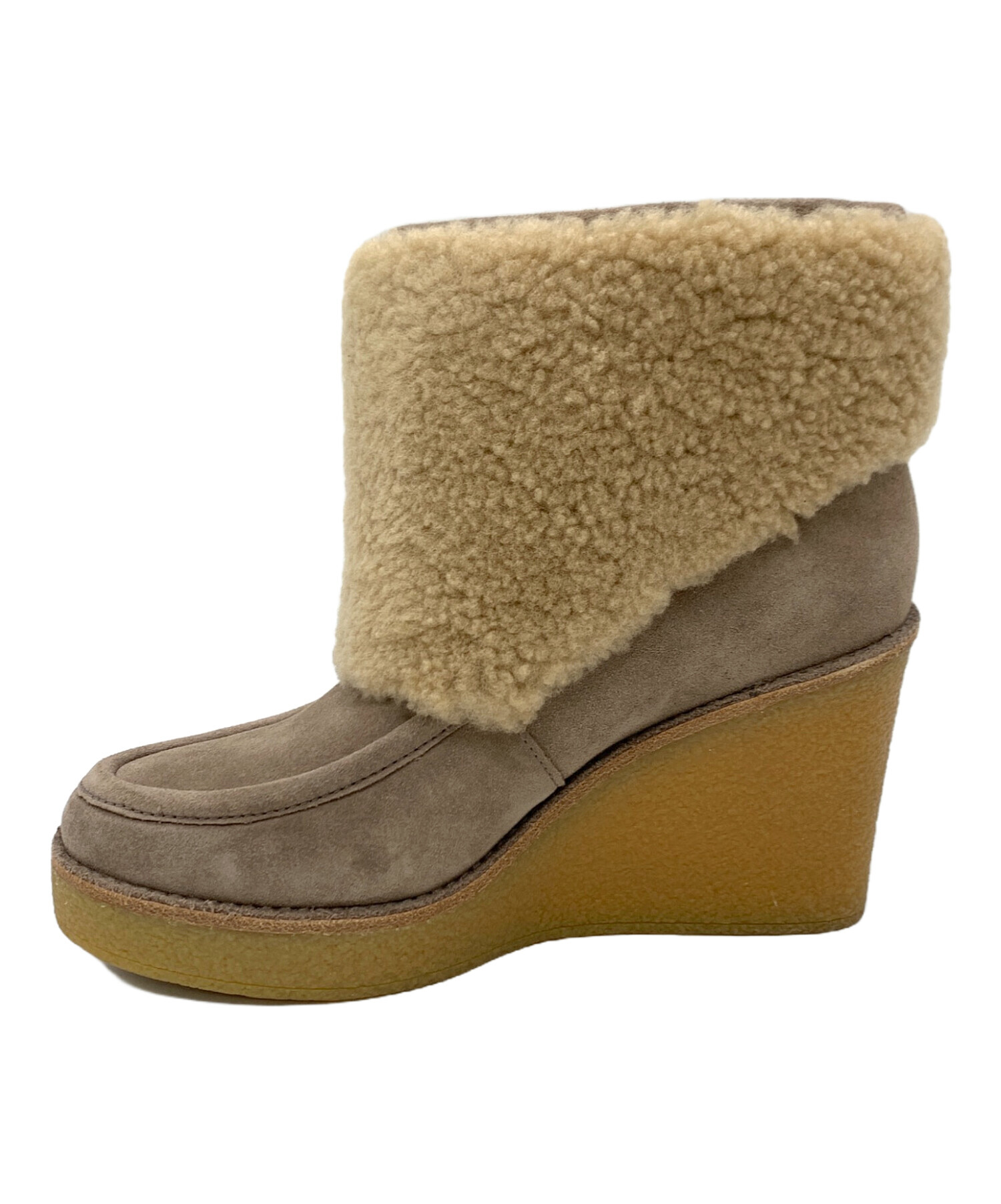 中古・古着通販】UGG (アグ) ムートンブーツ ブラウン サイズ:24.5