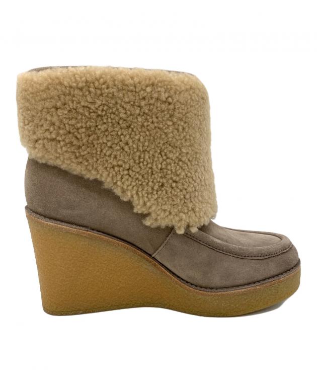 中古・古着通販】UGG (アグ) ムートンブーツ ブラウン サイズ:24.5