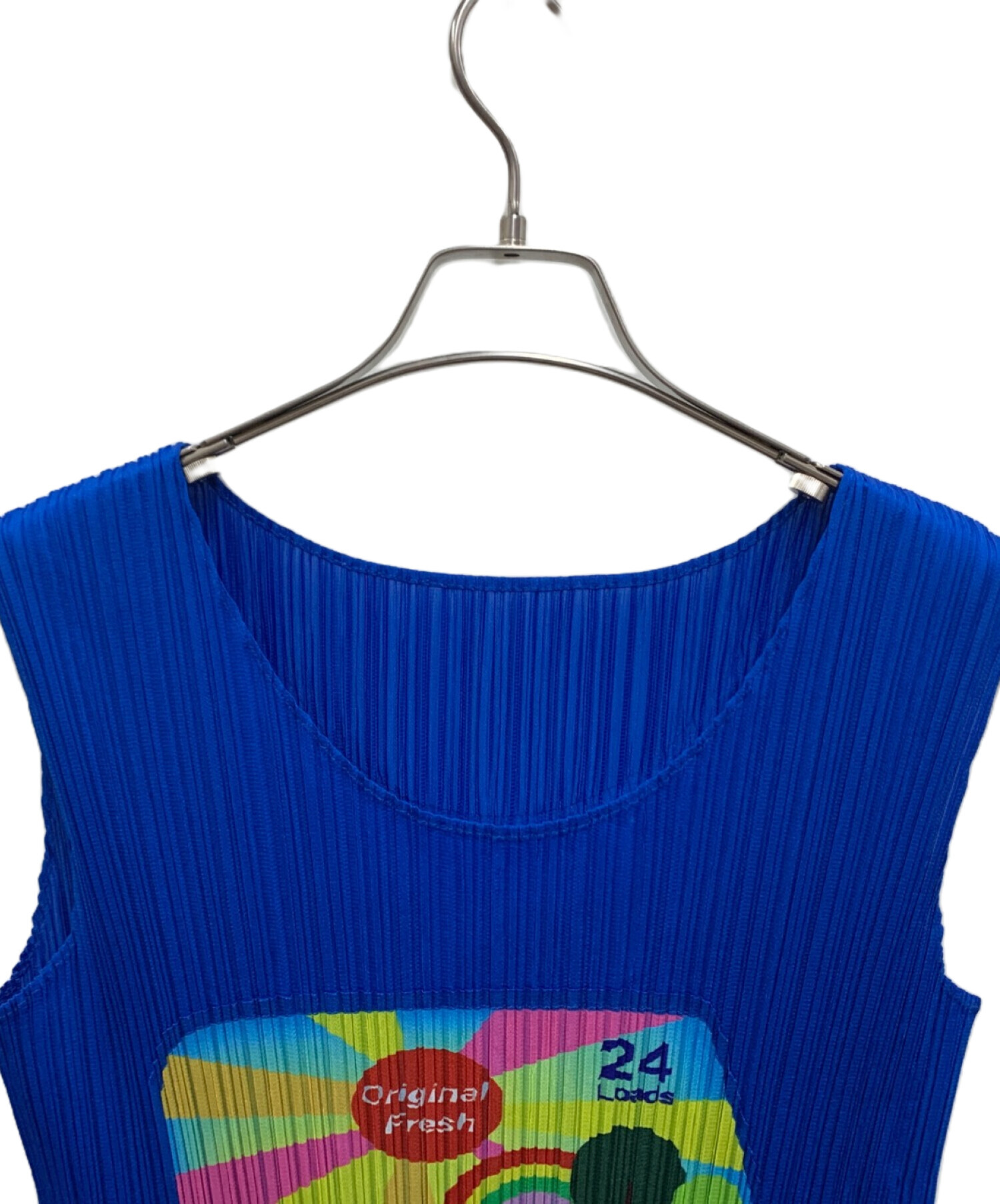 【美品】PLEATS PLEASE イッセイミヤケ ノースリーブカットソー PLEATS PLEASE ISSEY MIYAKE(プリーツプリーズイッセイミヤケ