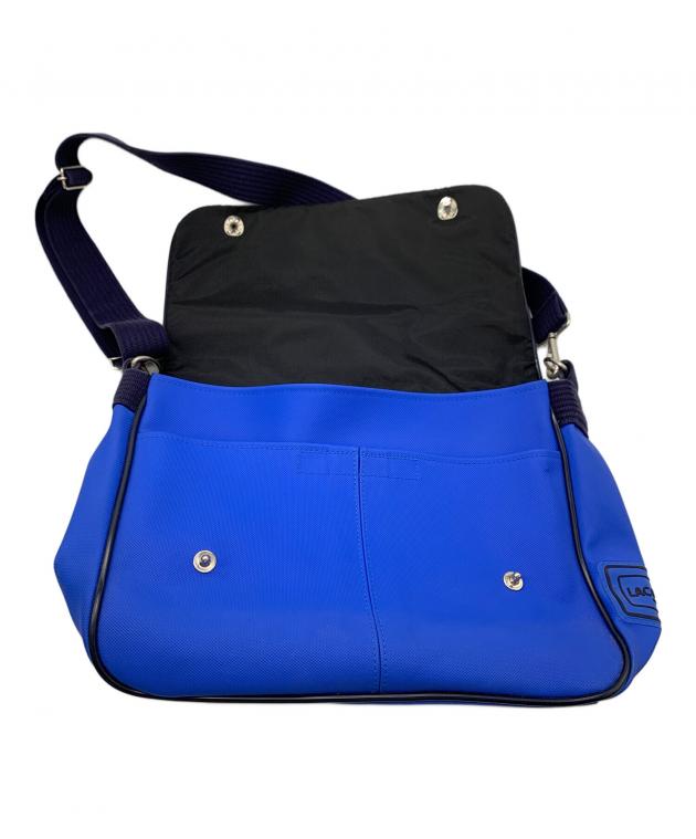 中古・古着通販】LACOSTE (ラコステ) メッセンジャーバッグ ブルー