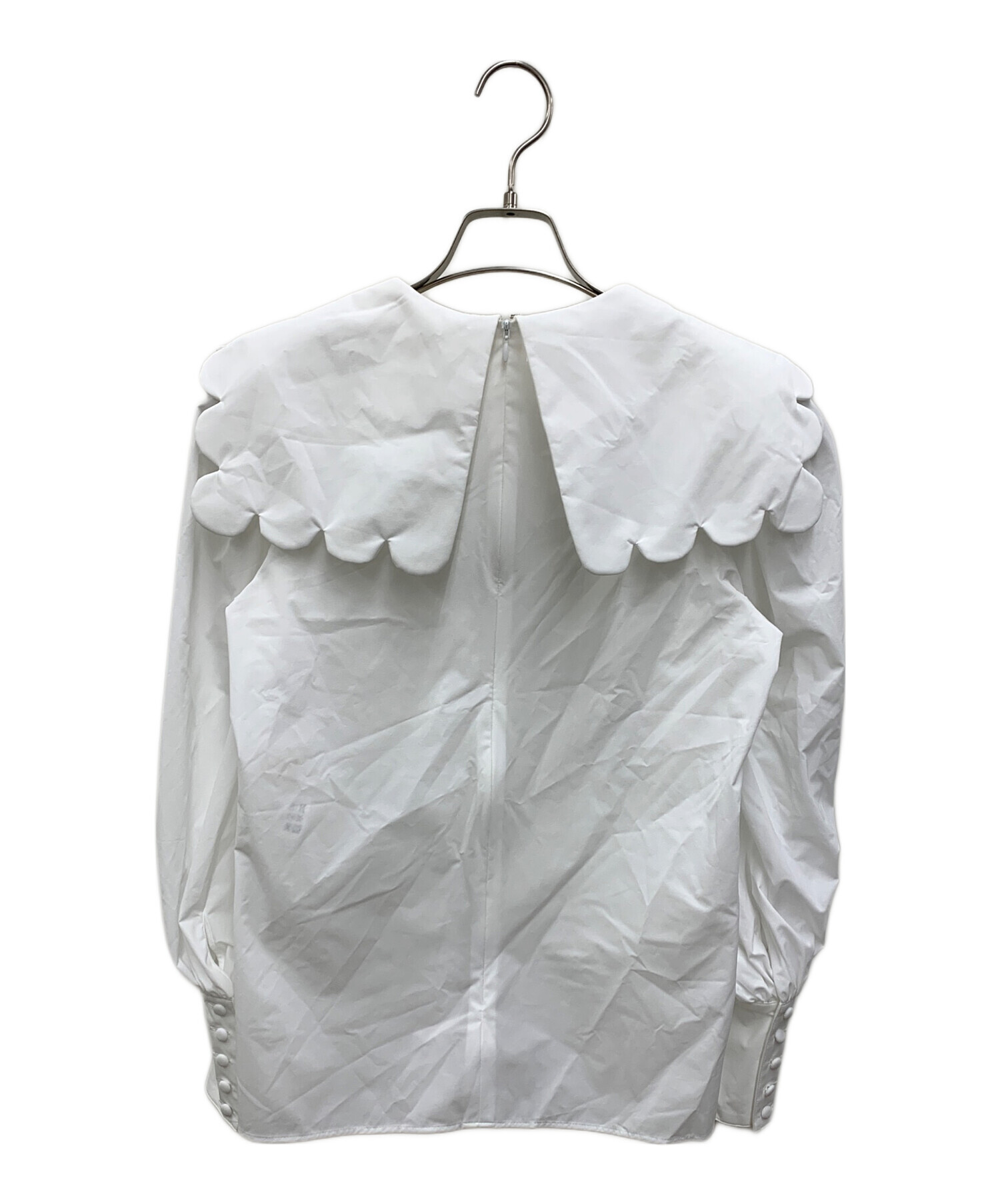 シーニュ cygne スカラップブラウス