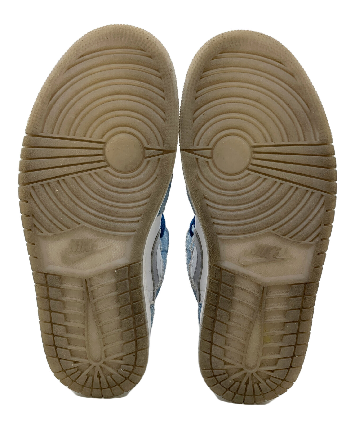 中古・古着通販】NIKE (ナイキ) ハイカットスニーカー ホワイト×ブルー