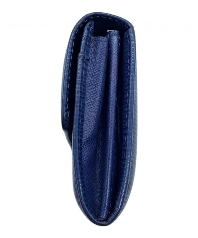 ［中古美品］LOUIS VUITTON ネイビー 長財布 中古・古着通販】LOUIS VUITTON (ルイ ヴィトン) 長財布 ネイビー