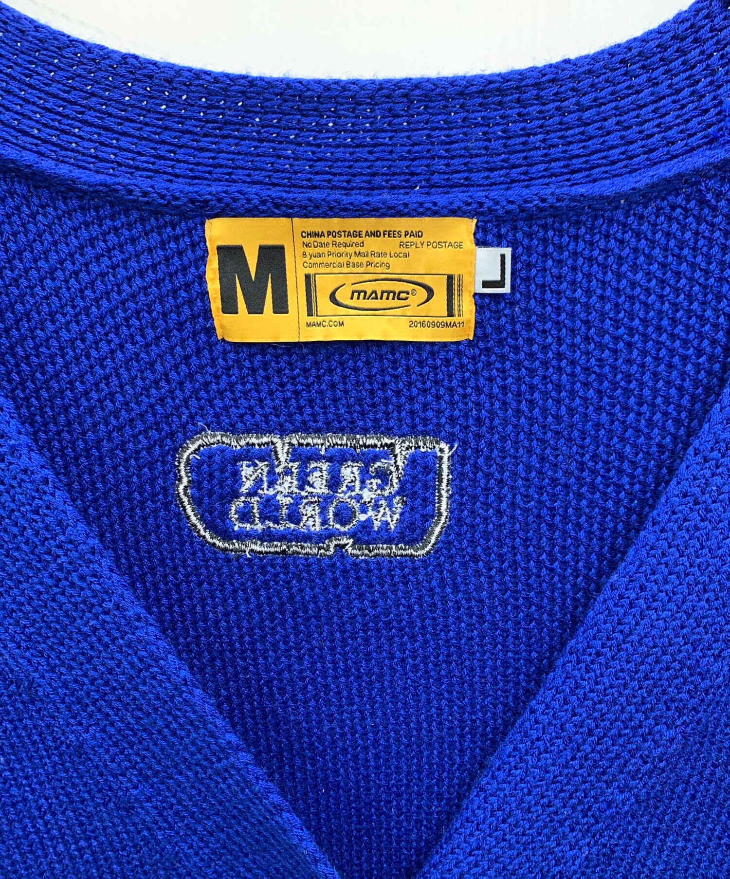 税込新品 MAMC クリーム色 カーディガン Mサイズ 【公式通販】