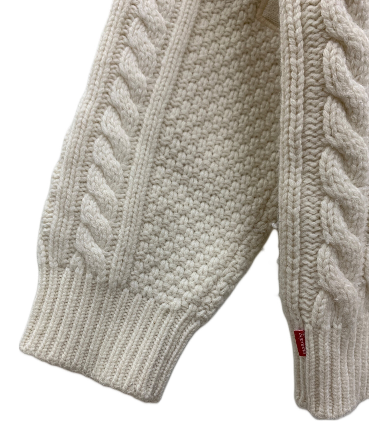 中古・古着通販】Supreme (シュプリーム) Applique Cable Knit Sweater 