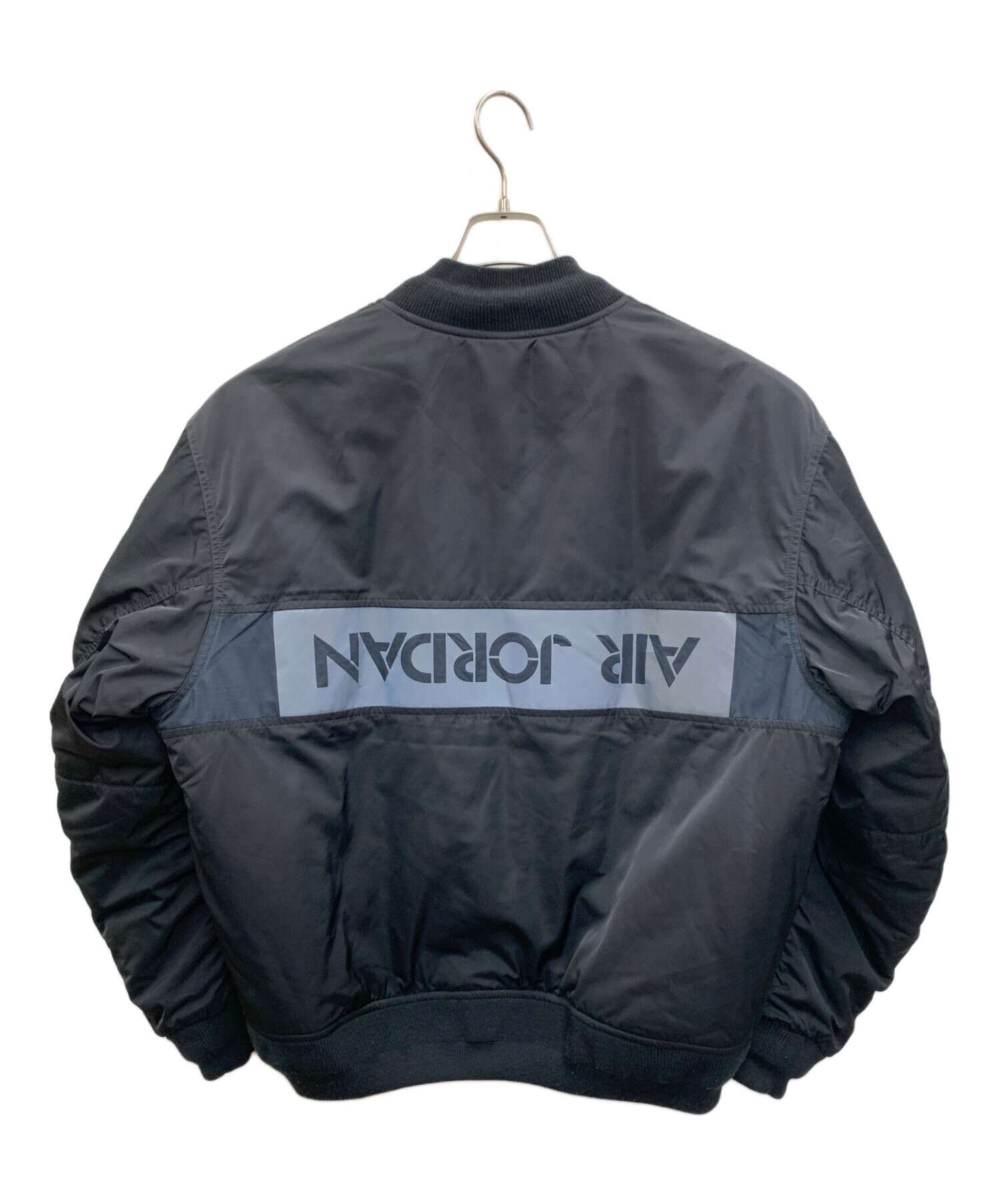 中古・古着通販】NIKE (ナイキ) MA-1ジャケット ブラック サイズ:xxl