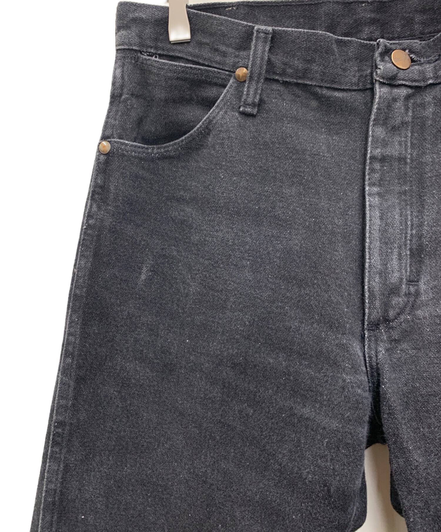 Wrangler ラングラー W32 ブラックデニム ボトム 黒 14724 デニム 