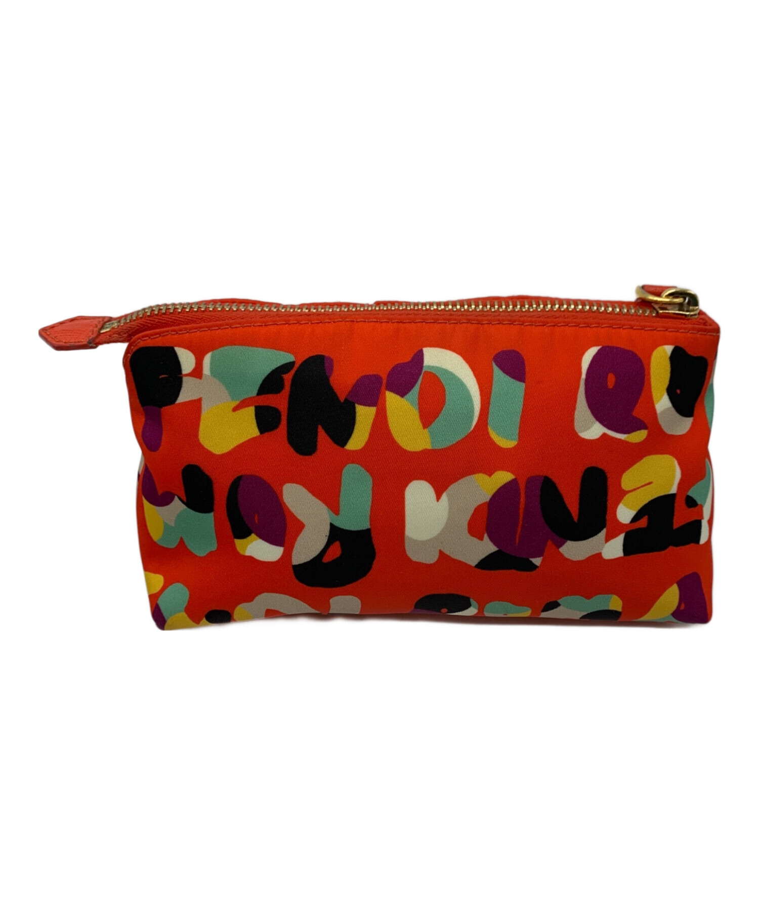中古・古着通販】FENDI (フェンディ) ポーチ レッド｜ブランド・古着