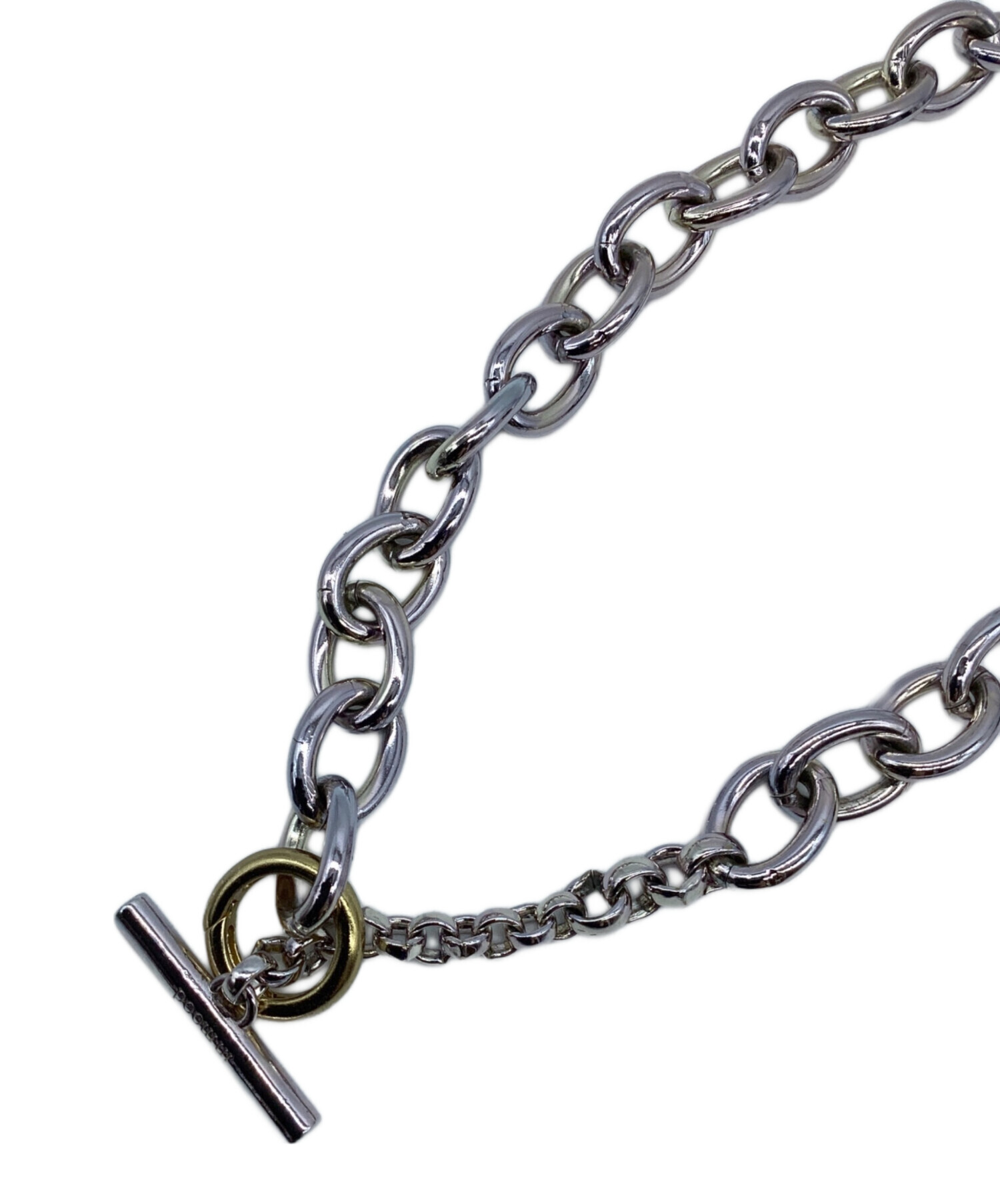 美品 inmood クラフトネックレス チェーンネックレス 中古・古着通販】in mood (インムード) チェーンネックレス シルバー