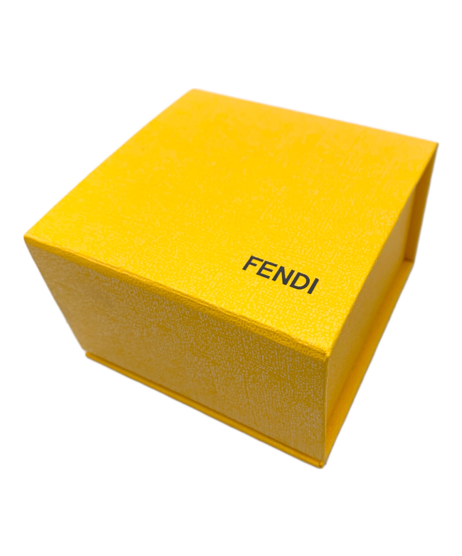 中古・古着通販】FENDI (フェンディ) キューブネックレス ブラック 