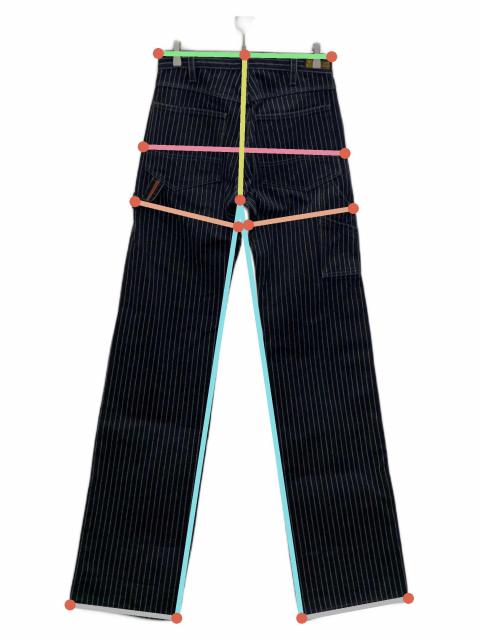 中古・古着通販】IRON HEART (アイアンハート) ストライプペインター