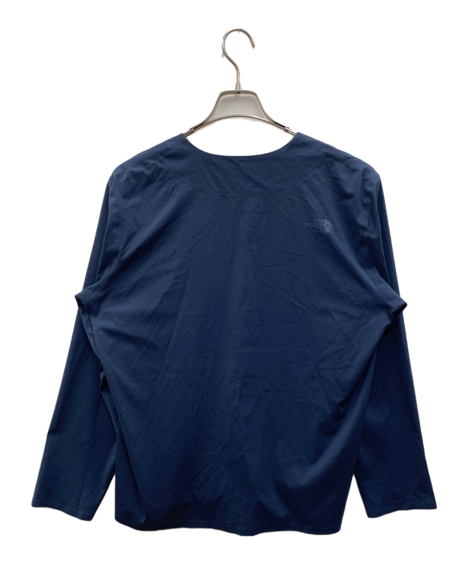 ノースフェイス テックラウンジ カーディガン ネイビー NT12360 古着 S 中古・古着通販】THE NORTH FACE (ザ ノース フェイス) テックラウンジ