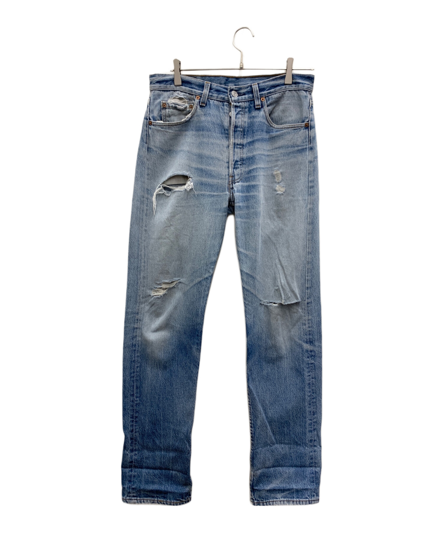 中古・古着通販】LEVI'S (リーバイス) ダメージデニムパンツ