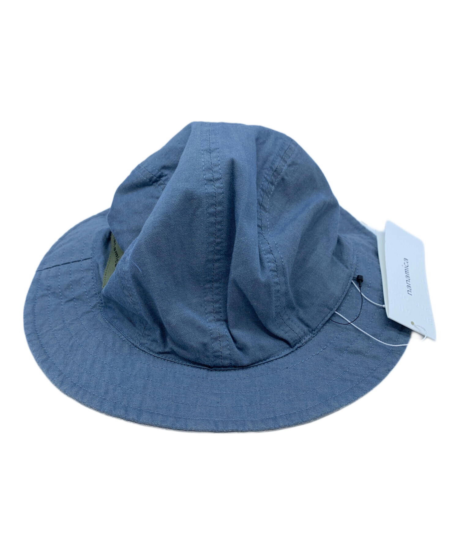 ナナミカ GORE-TEX PACLITE PLUS バケットハット 青 nanamica