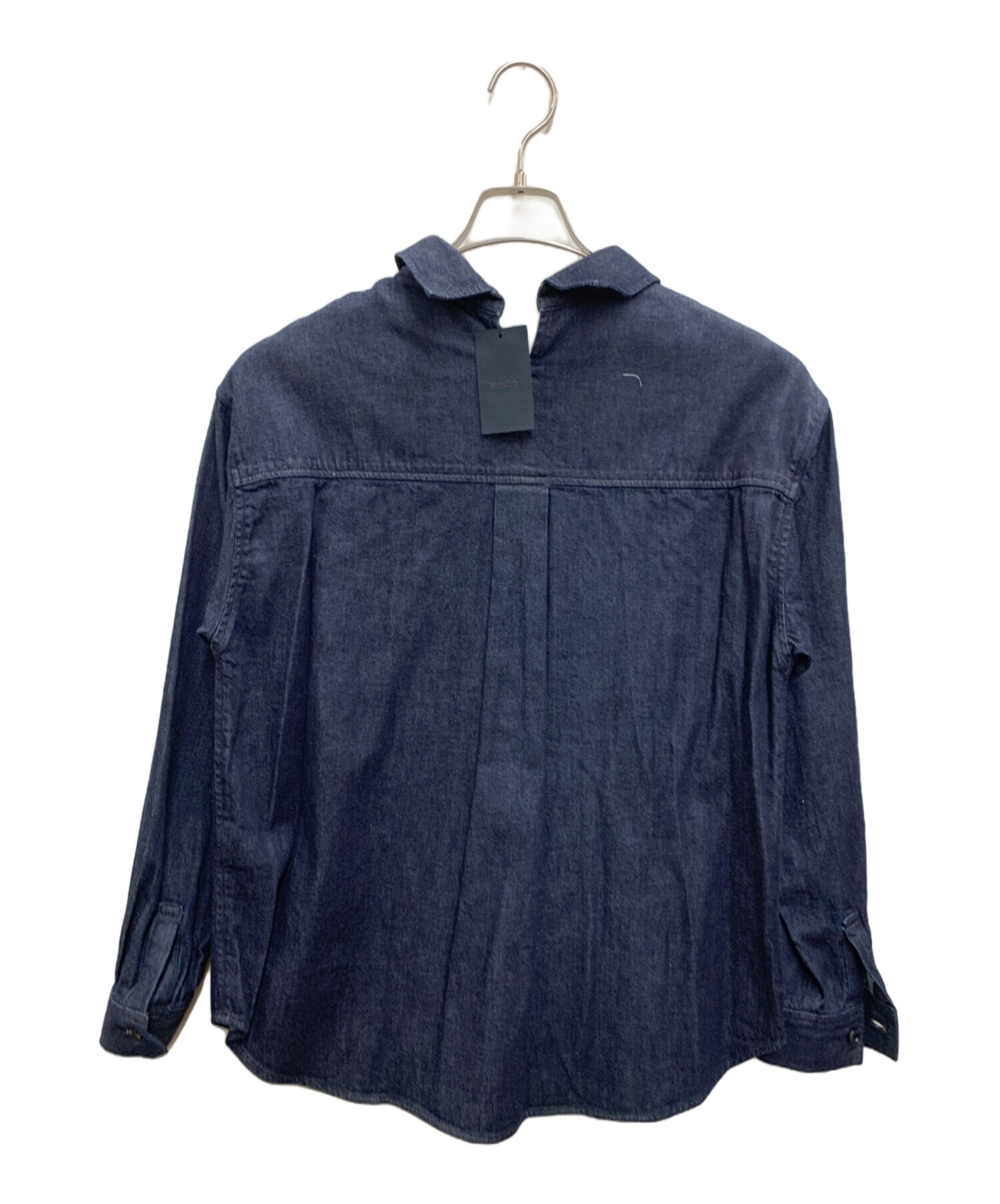 中古・古着通販】Munich (ミューニック) 長袖シャツ インディゴ サイズ 