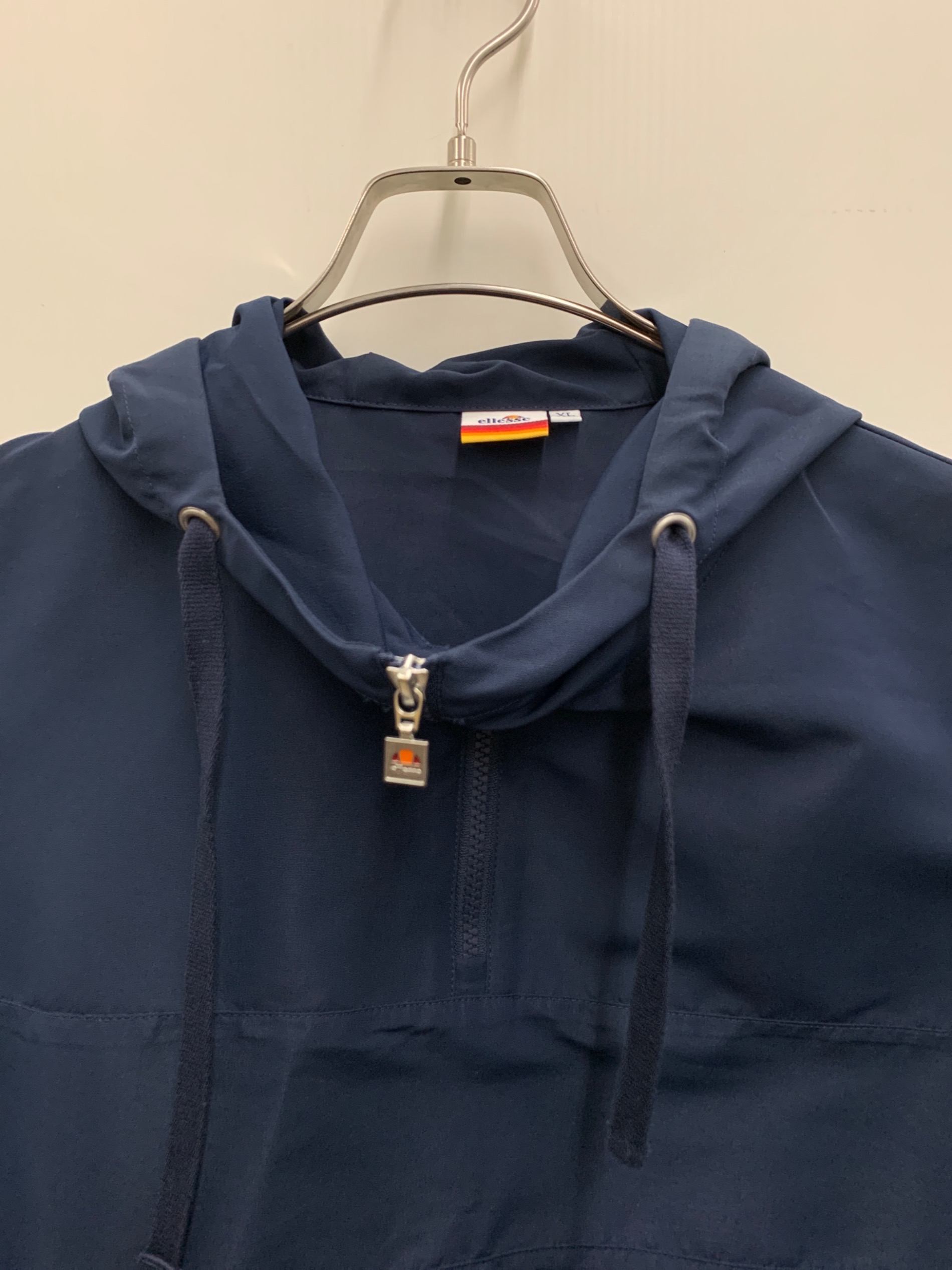 中古・古着通販】ellesse (エレッセ) アノラックパーカー ネイビー
