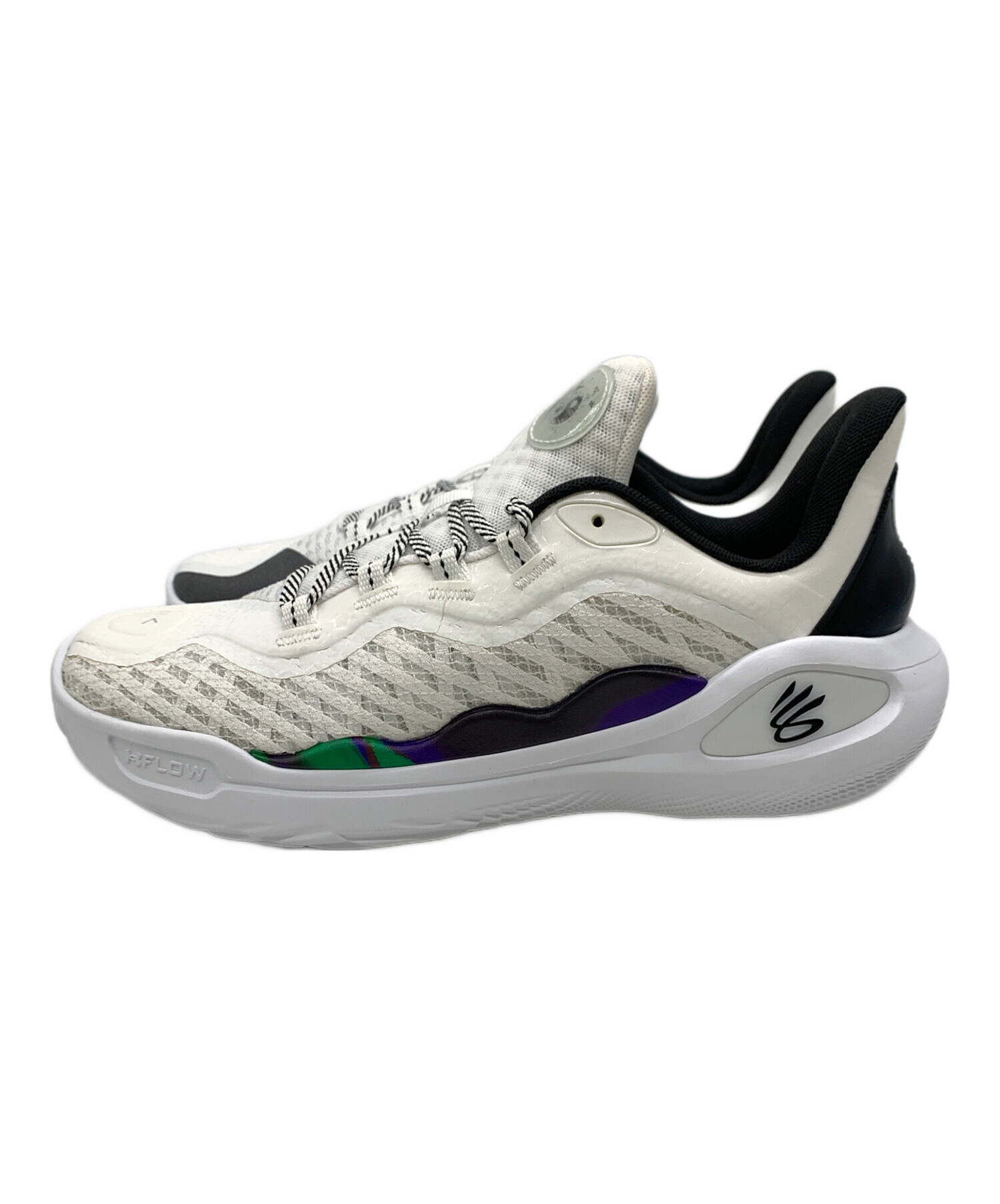 UNDER ARMOUR アンダーアーマー スニーカー 26cm 白 【古着】【中古】【送料無料】 中古・古着通販】UNDER ARMOUR (アンダーアーマー) シューズ ホワイト
