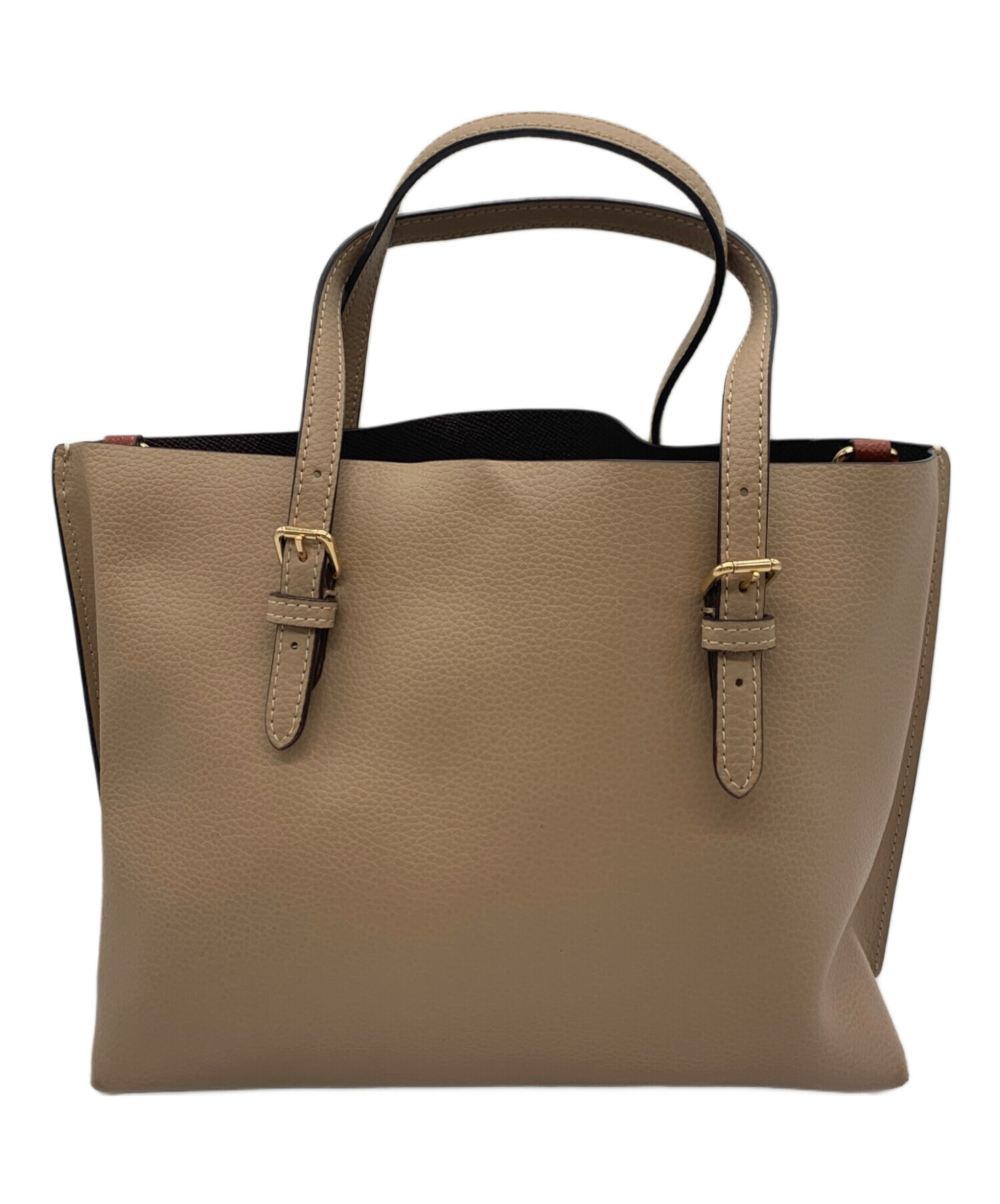 中古・古着通販】COACH (コーチ) ハンドバッグ ベージュ｜ブランド