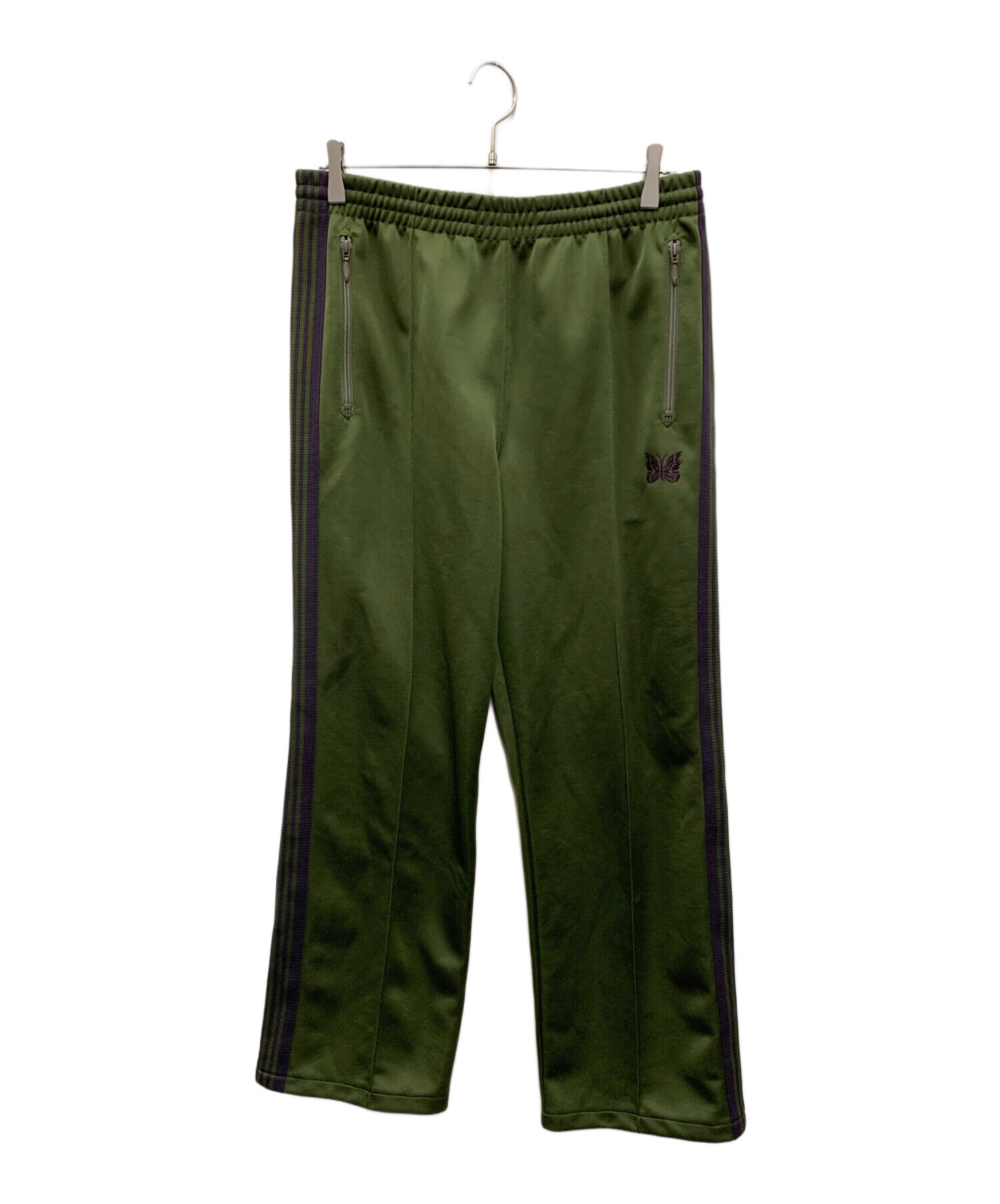 中古・古着通販】Needles (ニードルズ) トラックパンツ グリーン