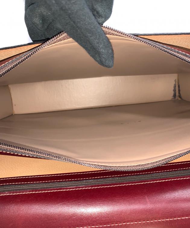 【X'masセール★30%OFF】ア・テストーニ a.testoni ブリーフケース ボルドー レディース 中古 中古・古着通販】a.testoni (アテストーニ) ビジネスバッグ ボルドー