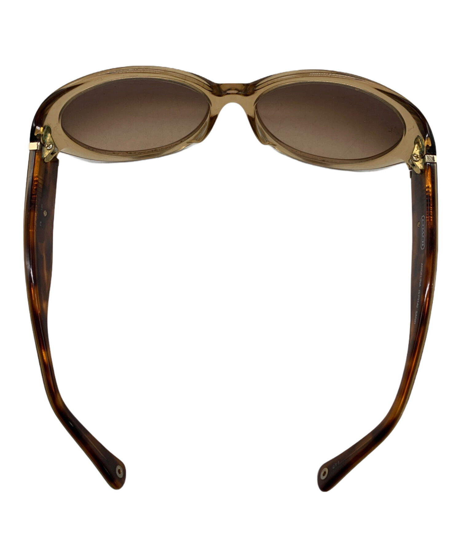 中古・古着通販】COACH (コーチ) サングラス ブラウン サイズ